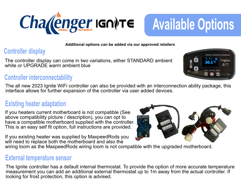 IGNITE ADVANCE WIFI ENABLED HEATER CONTROLLER